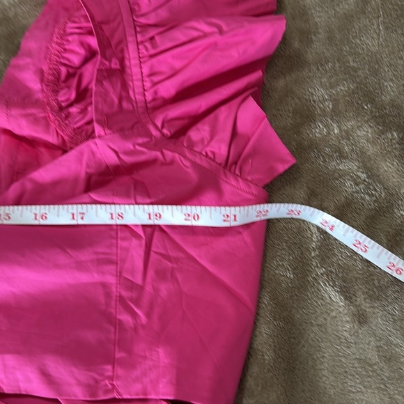 HYACINTH House From Tuckernuck NWT Pink Ruffle Sleeve Tie Back Bow Dress - Picture 8 of 15